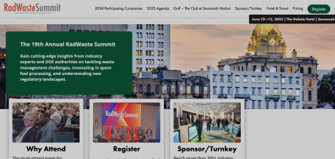 The 19th Annual RadWaste Summit