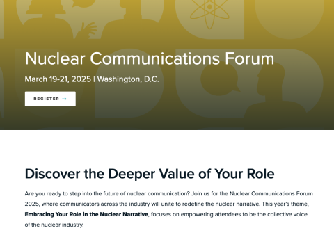 NEI Nuclear Communications Forum