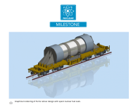High-Tech Railcar Designed to Transport Spent Nuclear Fuel Moves to Next Phase